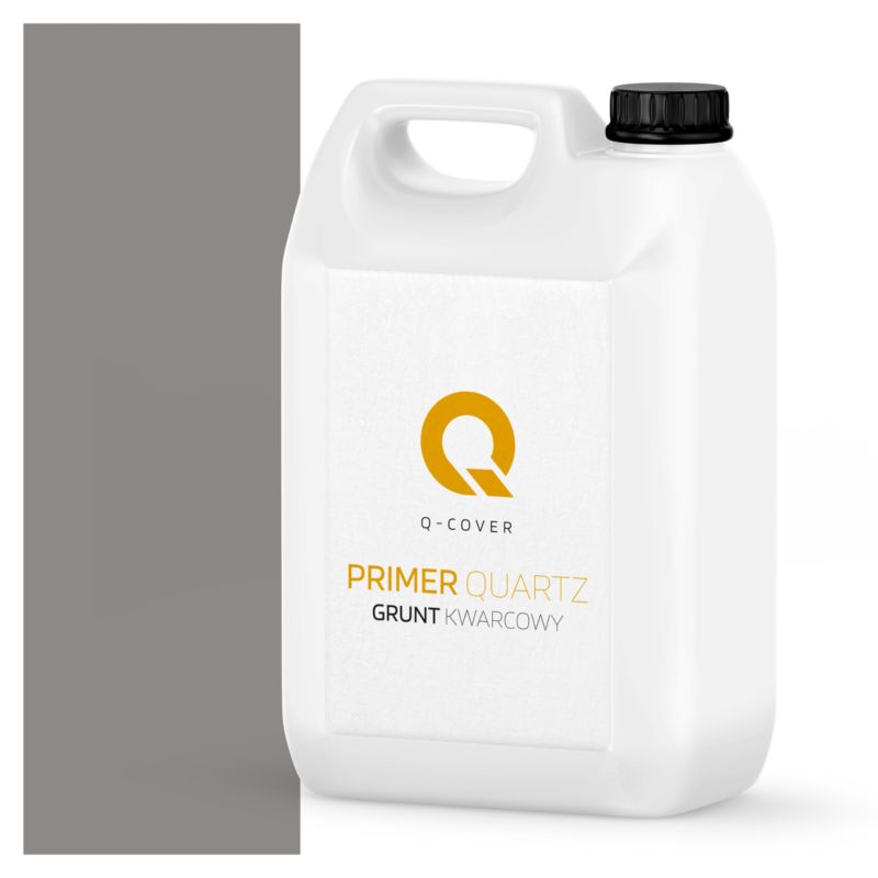Grunt Kwarcowy pod Tynk Silikonowy Q-Cover Szary ciemny chłodny F275 3KG