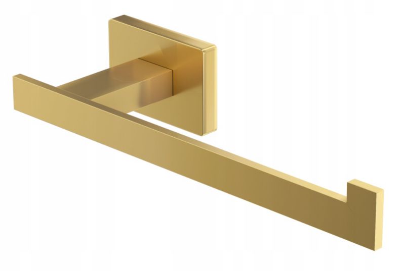 Uchwyt Na Papier Toaletowy Kwadratowy Granitan Caro Złoty 1 szt.