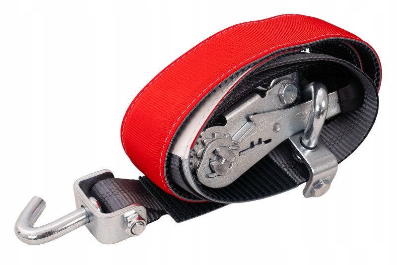 Pas transportowy HEFFA lawetowy pas mocujący koła 2,8m/50mm/5t VDI 2700 1 szt.