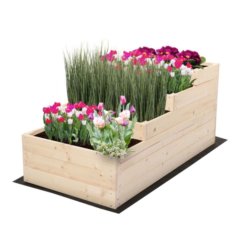 Inspekt drewniany MODO24 54x60x120 cm naturalne drewno szeroka wysoka 1 szt.