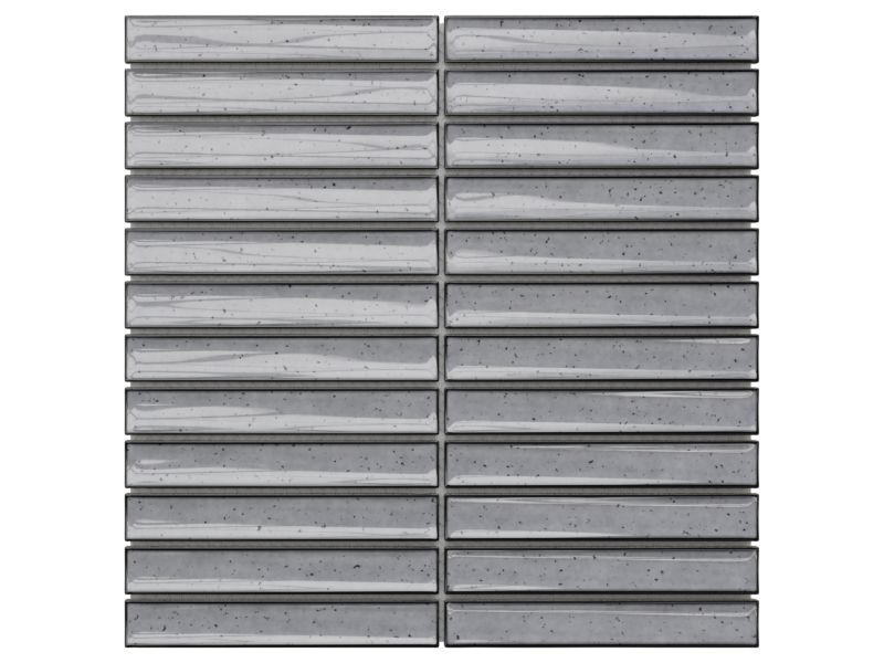 Mozaika ceramiczna Ilcom Piano Grey Szary 29.6 x 30.0 cm 1 szt.