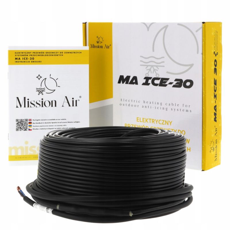 Przewód grzewczy Mission Air przeciwoblodzeniowy ICE-30W/M 1710W 57m 1 szt