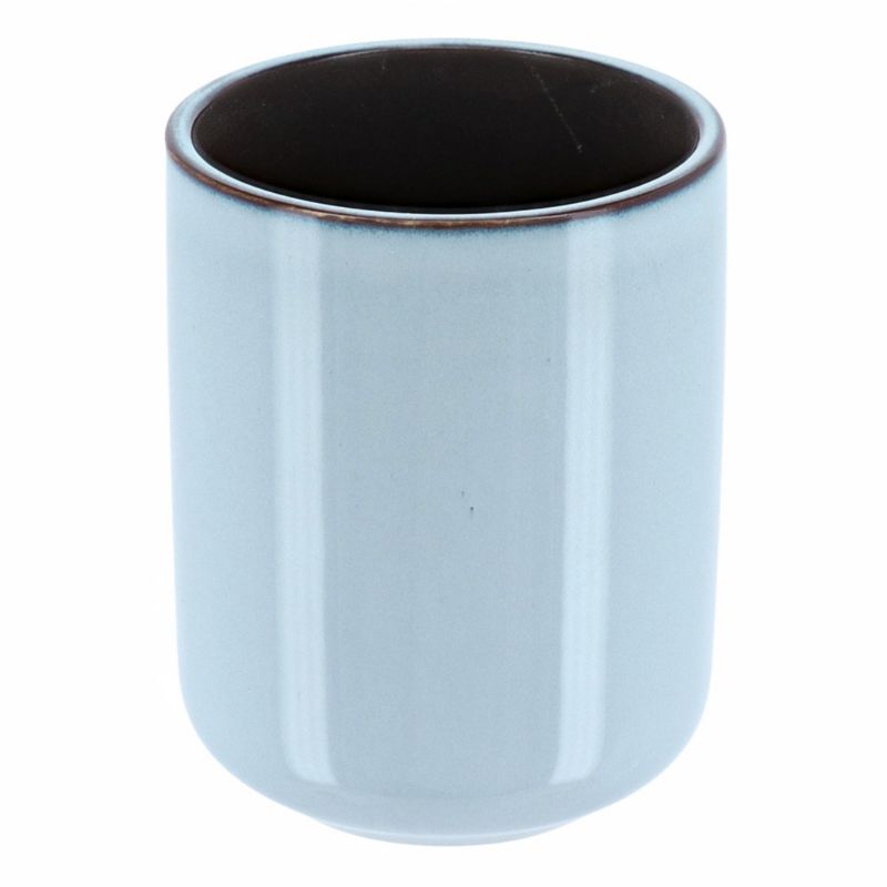 Kubek łazienkowy Laveo TENDANCE błękitny kamionkowy 350 ml 1 szt.