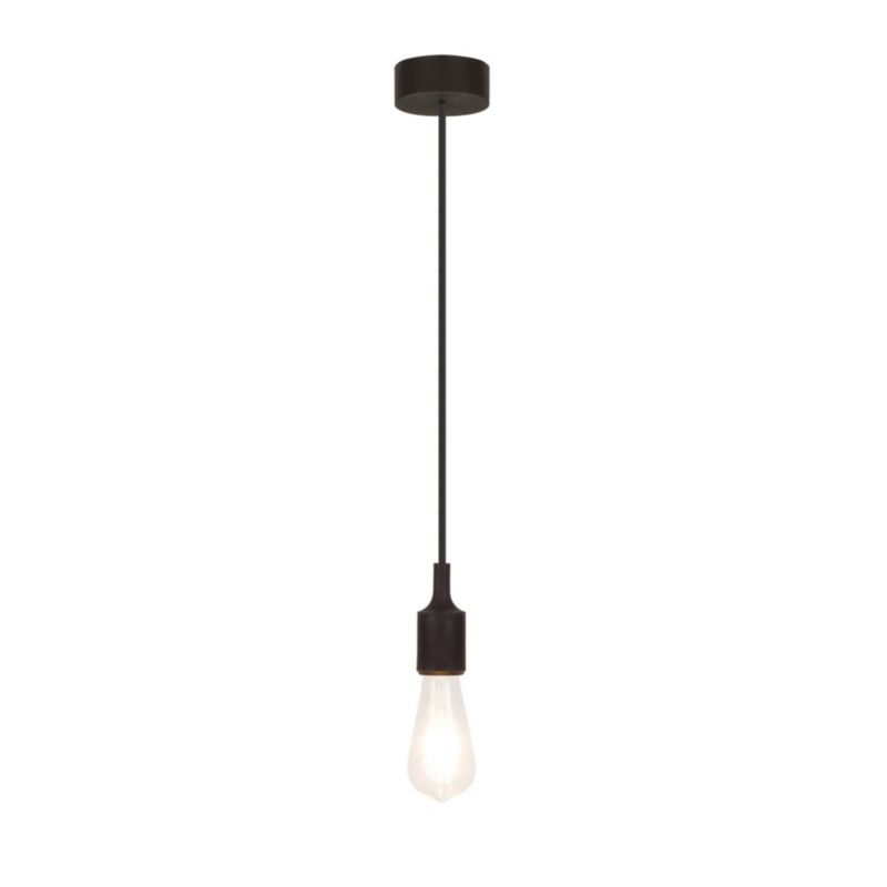 Lampa wisząca Rabalux Roxy 4129 czarna industrialna 1xE27 x 60W 1 szt.
