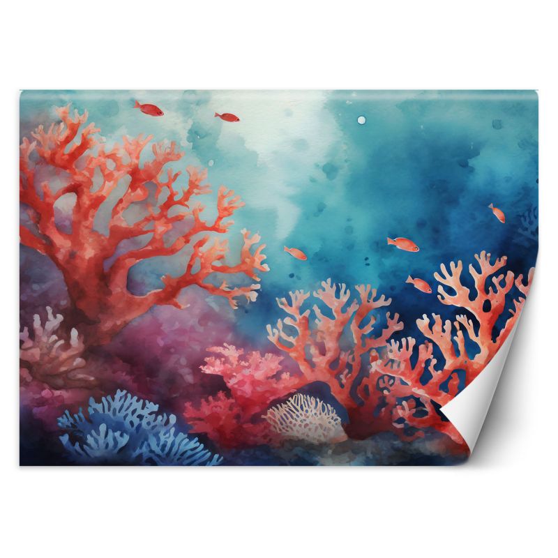 Fototapeta Feeby na płotnie morze rafa koralowa 300x210 1 szt