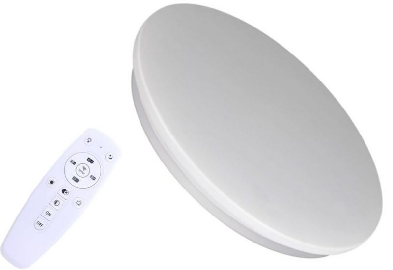 Plafon IdeaLED Orlando biały LED 40W 3000K-6000K 3200lm IP44 wym: 6 x 39 x 39 cm tworzywo sztuczne - 1 szt.