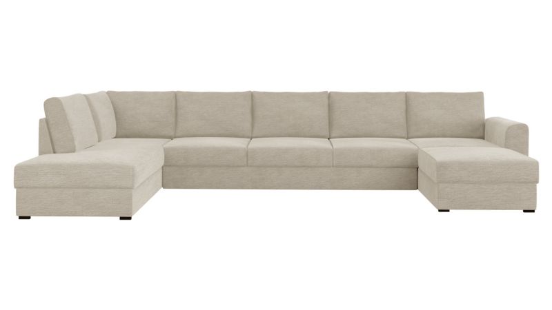 Narożnik z funkcją spania MIRJAN 24 Wilma Large lewy jasny beż 1 szt.