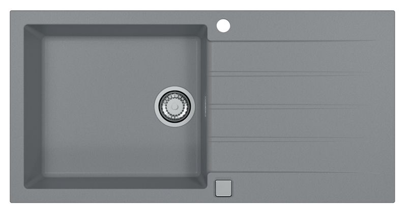 Zlewozmywak granitowy Alveus Cadit 50 kol. 81 beton (100x50) 1-komorowy 1szt.