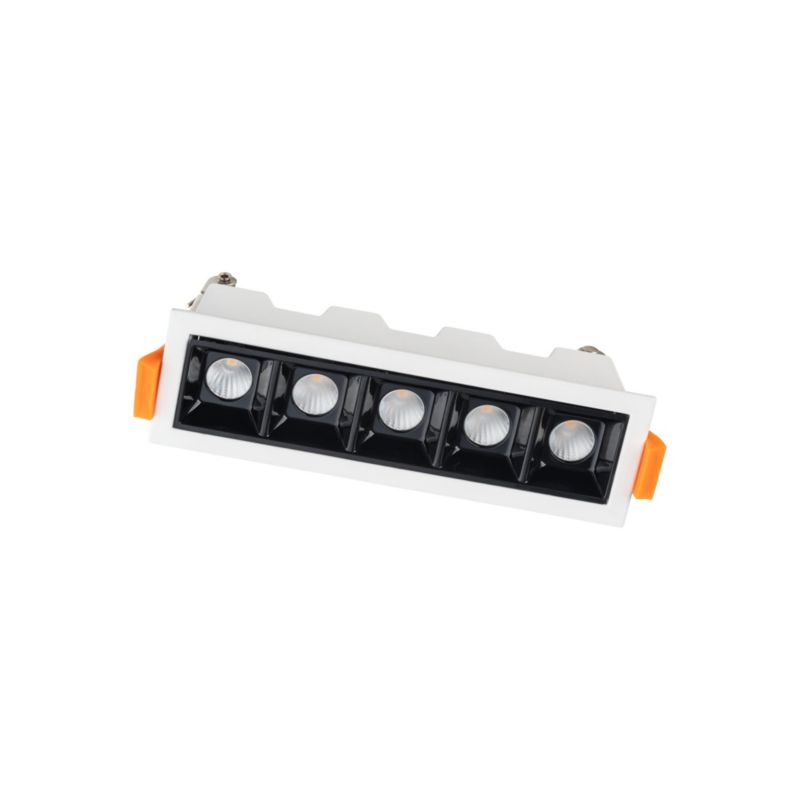 Oprawa sufitowa wpuszczana Nowodvorski Lighting Mini biała LED 10W 3000K 600lm IP20 wym: 4,8 x 4,5 cm prostokątna - 1 szt.