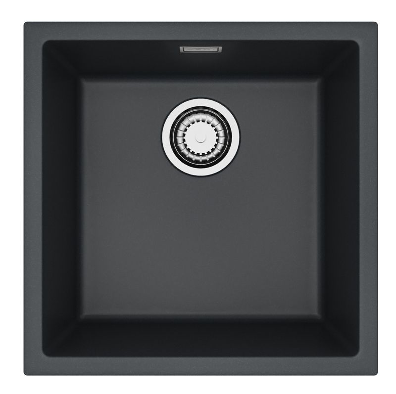 Zlewozmywak granitowy Alveus OMNI 20 kol. G91 czarny (45x45) 1-komorowy 1szt