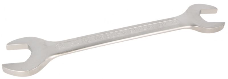 Klucz płaski dwustronny Modeco Expert 30x32 mm Cr-V satin - zawieszka plastikowa - 1 szt.