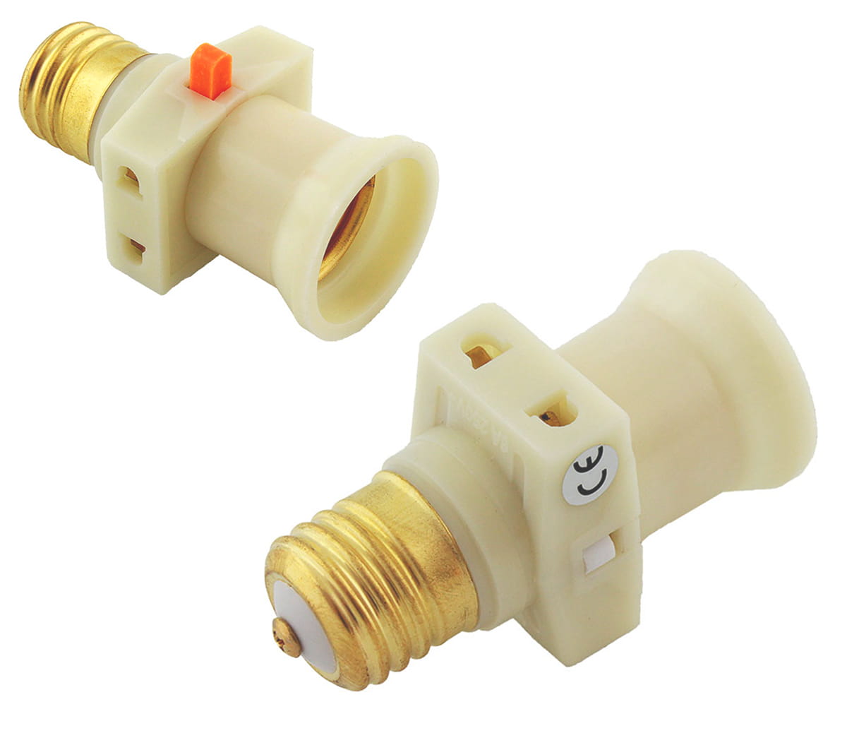 Rozgałęziacz żarówki E27 ZD40 Biały złodziejka - Henryx24