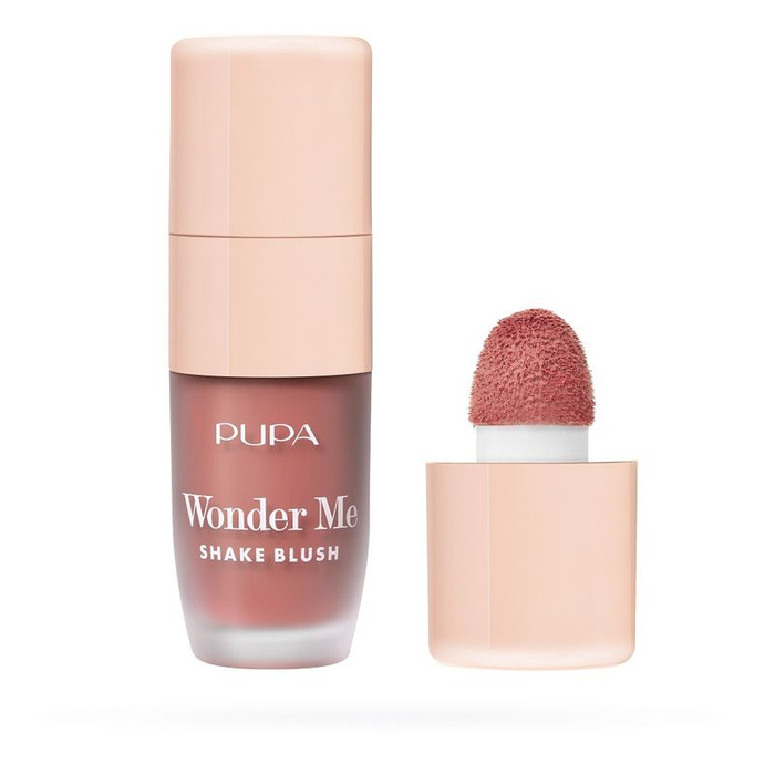 PUPA Milano Wonder Me Shake Blush Róż do policzków w płynie 001 Cosmopolitan Kiss, 5,5ml