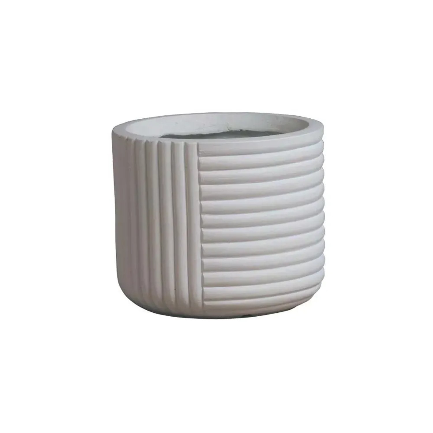 Donica BIANCO kremowa - 30,5 x 26 cm