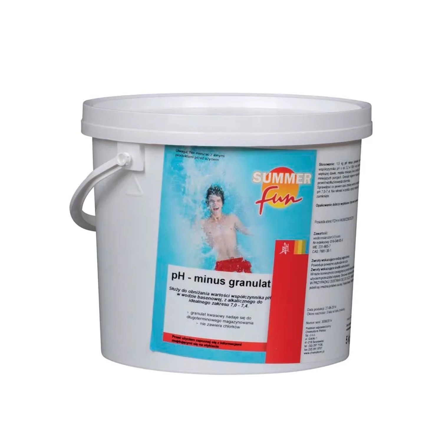 Summer Fun PH Minus granulat 5 kg