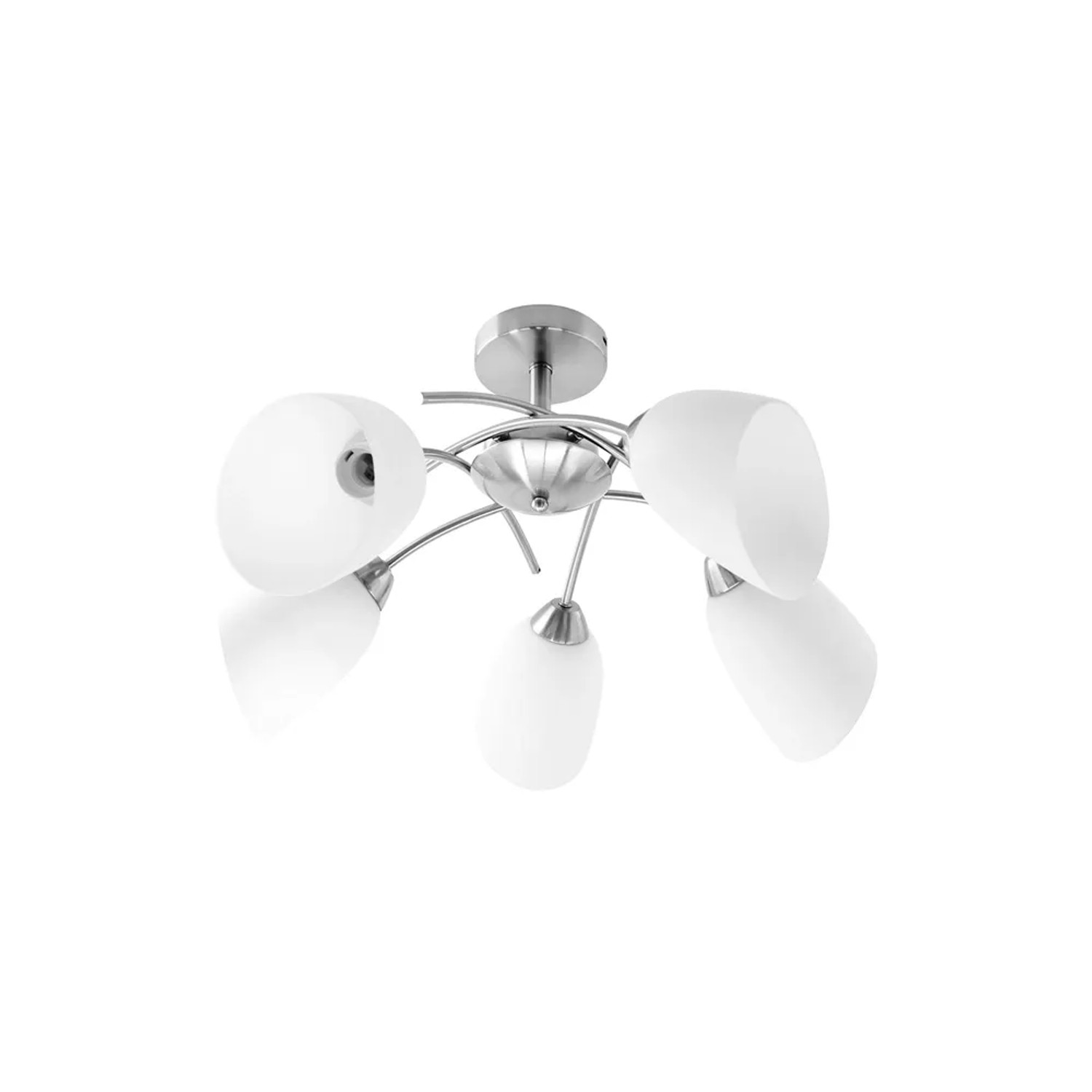 ActiveJet Lampa wisząca AJE-NIKITA metal nikiel 5xE27