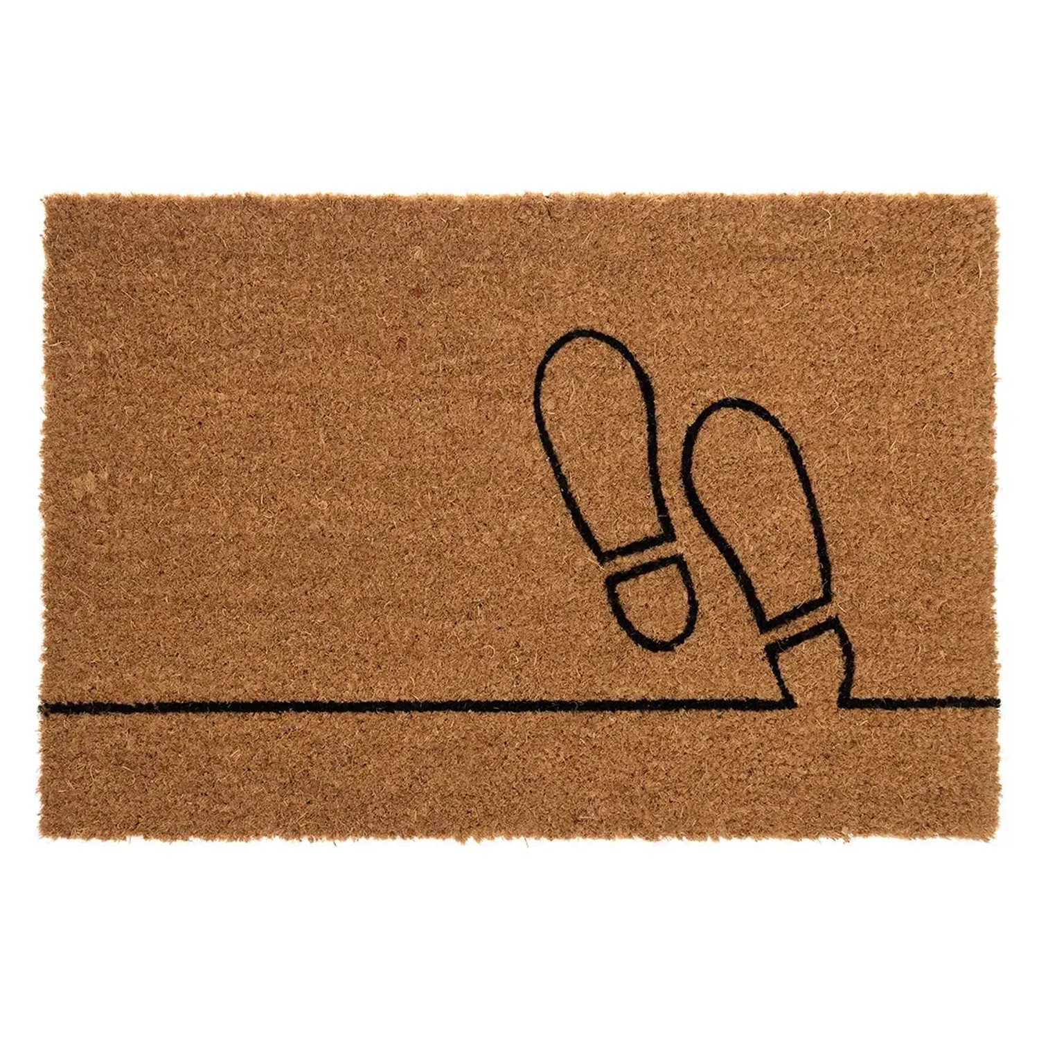 Indavo Wycieraczka kokosowa COULEUR 40 x 60 cm buty