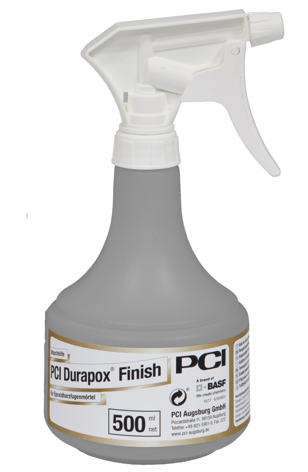 BASF PCI DURAPOX FINISH 500 ML ŚRODEK CZYSZCZĄCY DO USUWANIA RESZTEK FUG EPOKSYDOWYCH