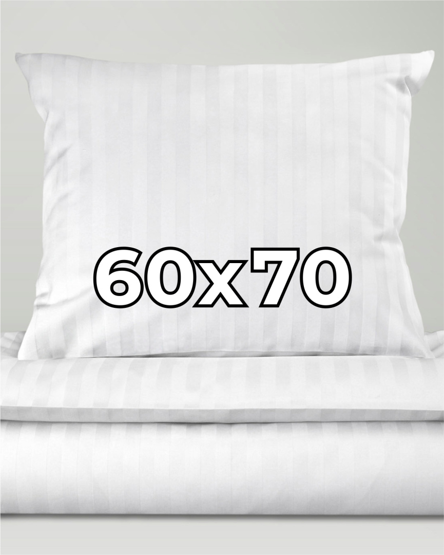 Poszewka hotelowa na poduszkę 60x70 cm Adamaszek