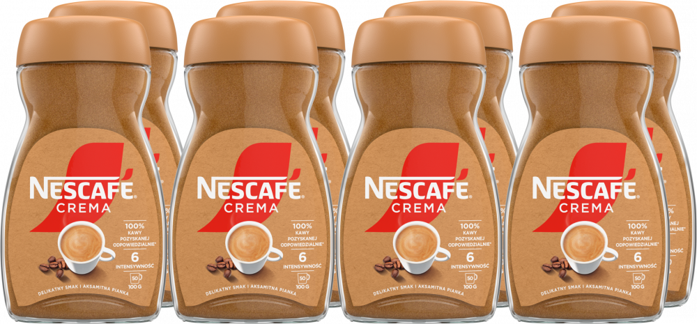 8x Kawa rozpuszczalna Nescafé Sensazione Creme, 100g