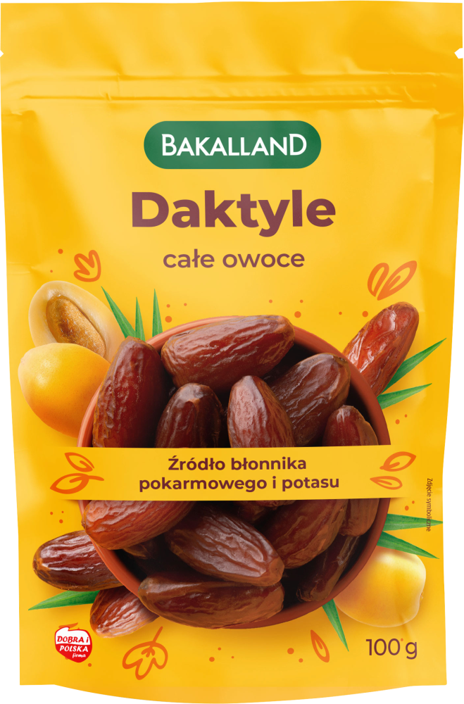Daktyle drylowane Bakalland, 100g