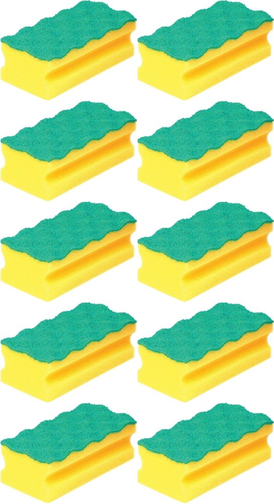 10x Gąbka Vileda Professional Pur Active, 7x15 cm, żółty