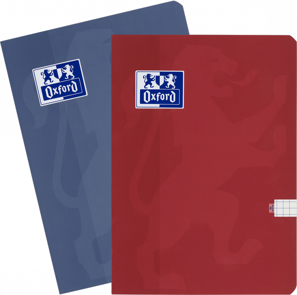 2x Brulion w kratkę MO Oxford Touch Trend, A5, miękka oprawa, 80 kartek, mix kolorów