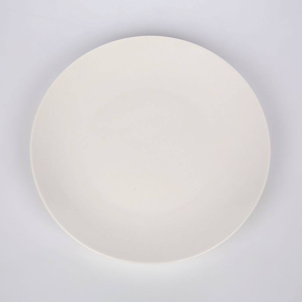 Talerz deserowy Altom Design Bella, 20cm, porcelana, kremowy