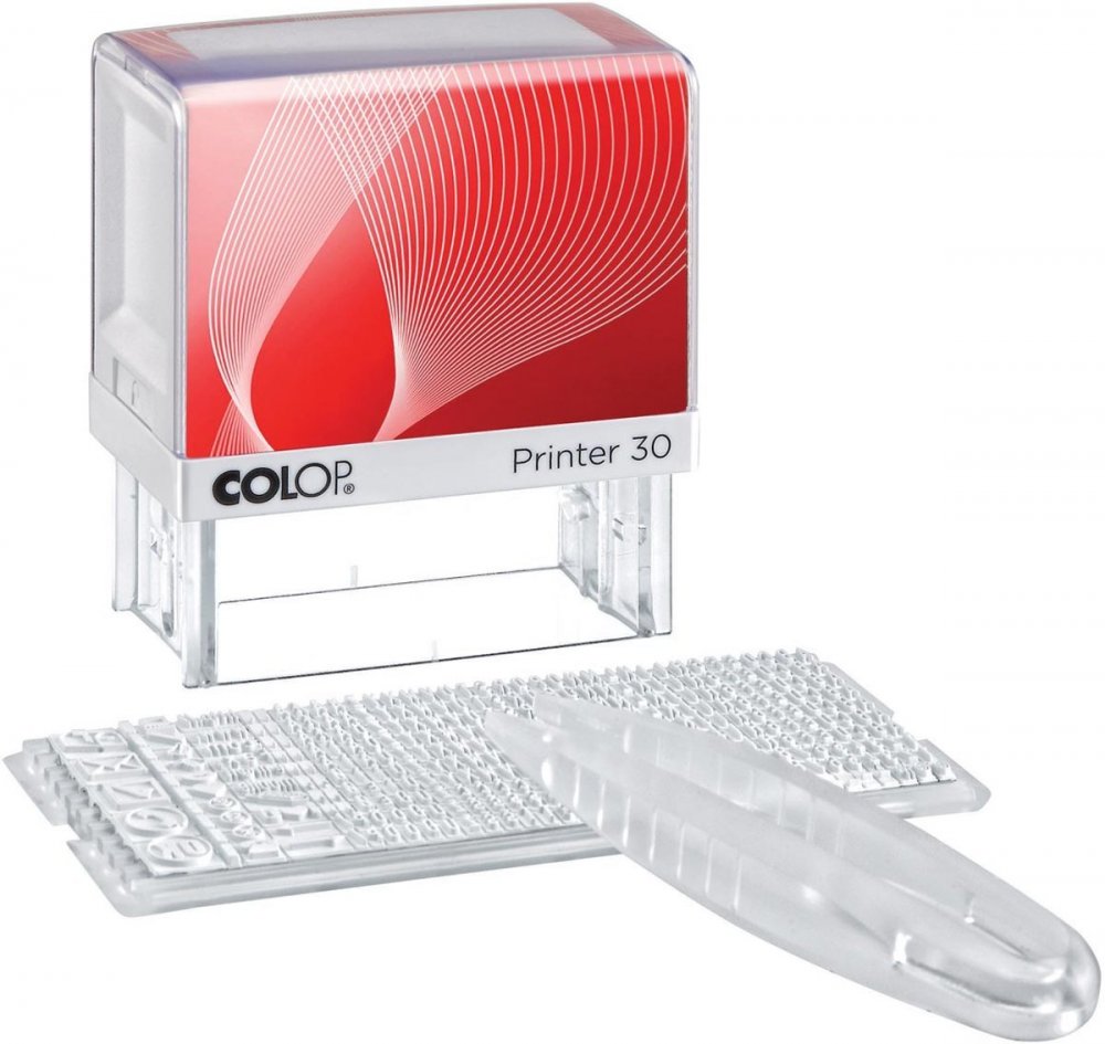 Drukarenka Colop Printer IQ 30/1, 18x47mm, plus zestaw czcionek