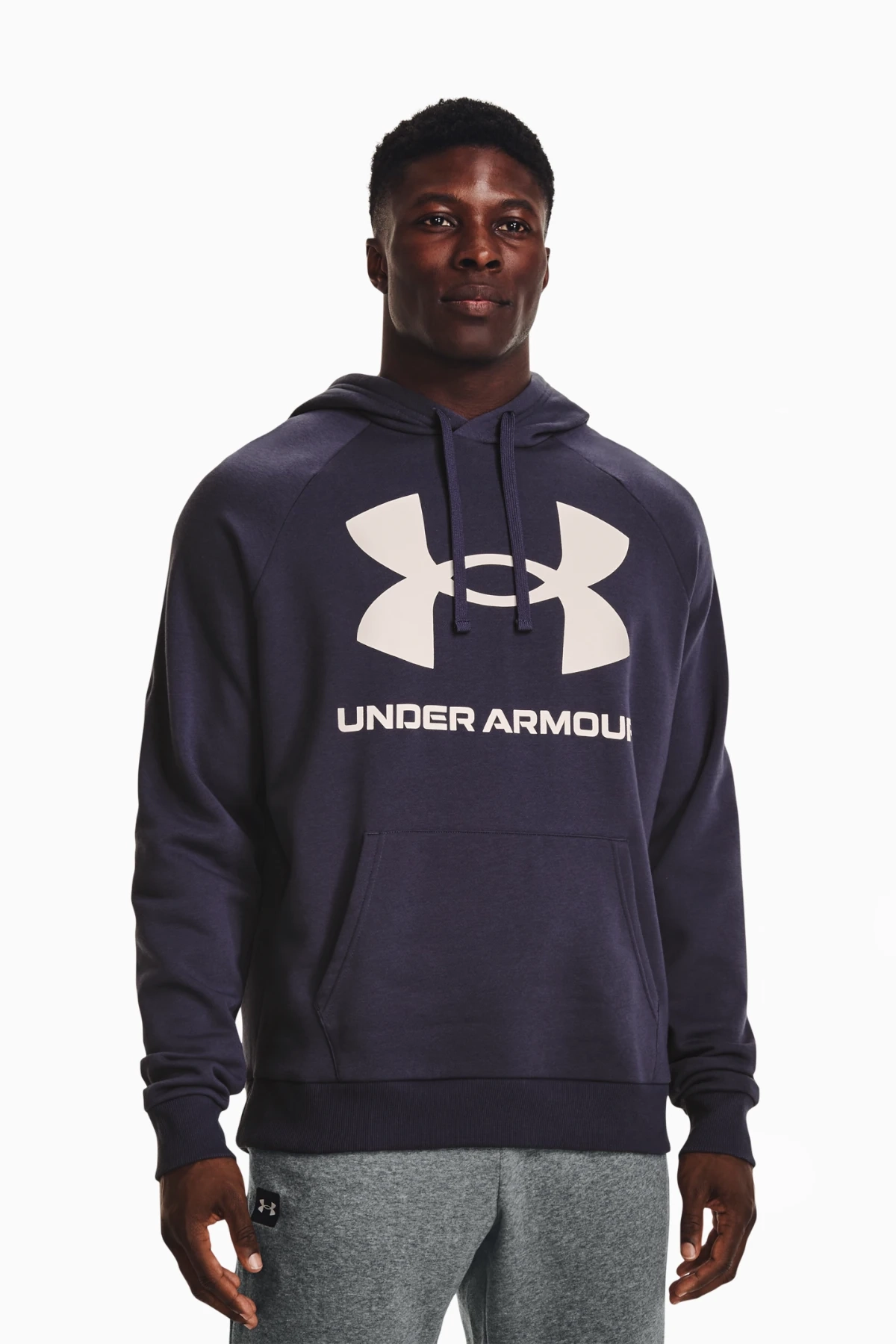 Bluza z kapturem Under Armour Rival Fleece - Fioletowy