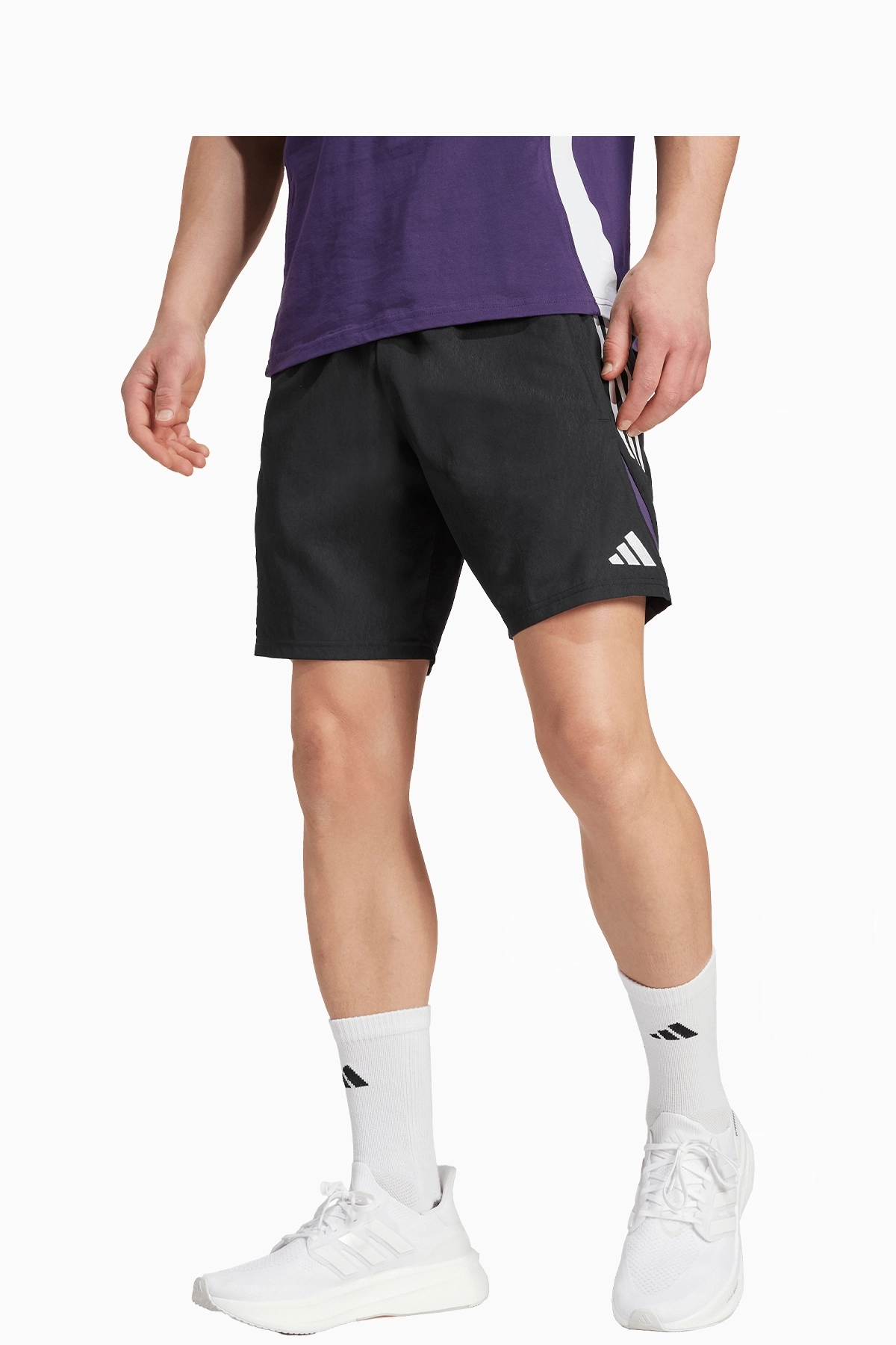 Spodenki adidas Manchester United 25/26 Downtime - Czarny