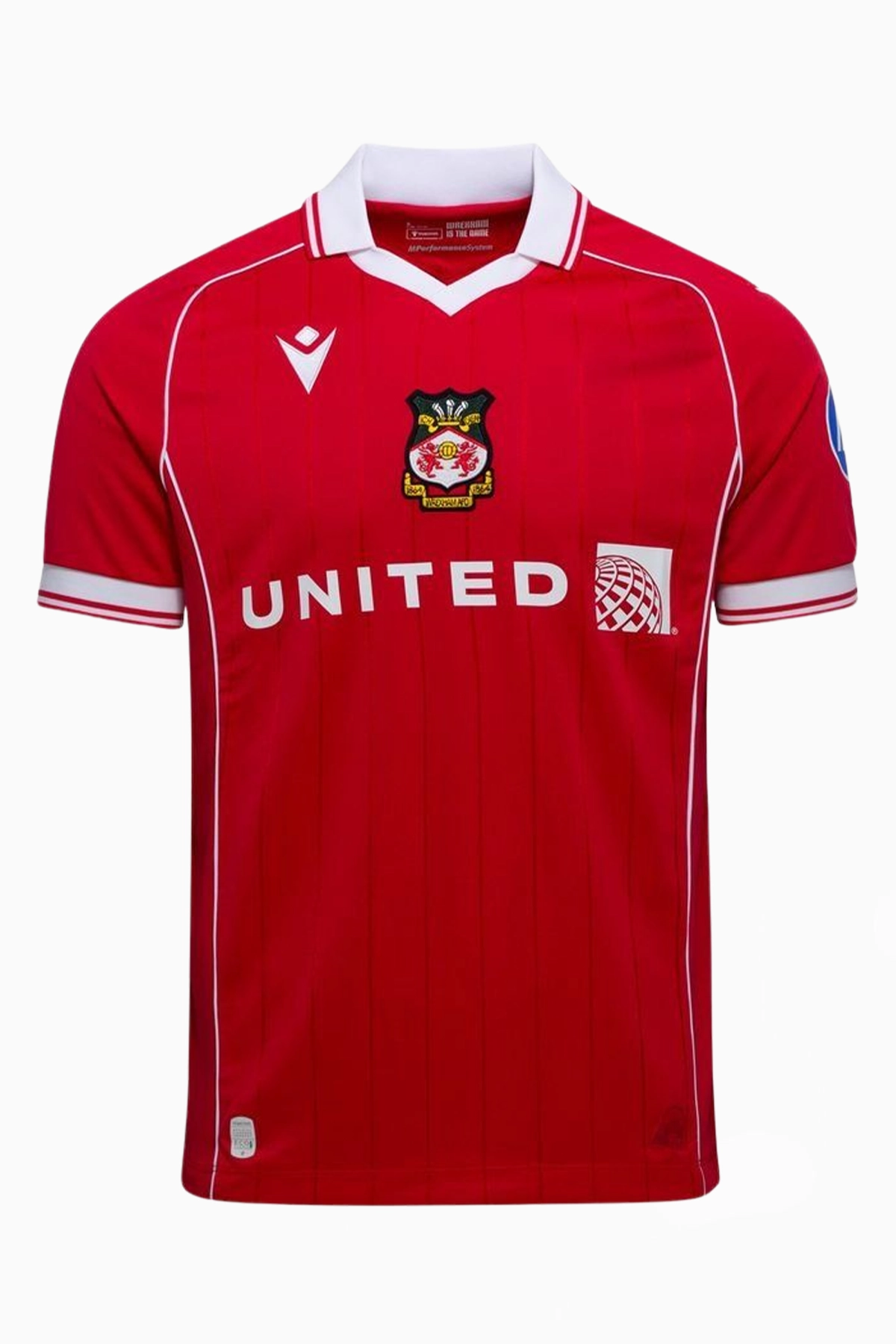 Koszulka Macron Wrexham AFC 25/26 Domowa - Czerwony