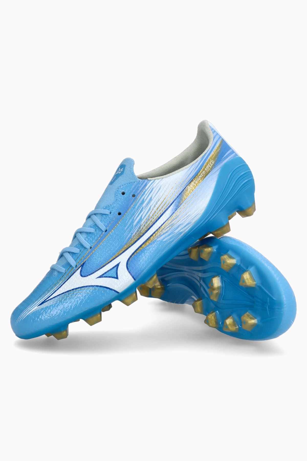 Korki Mizuno Alpha III Pro FG - Niebieski