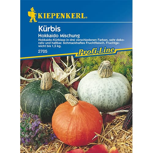 1 szt, Kürbis Hokkaido Mischung - Samen: Ilość w opakowaniu: 1 Stück