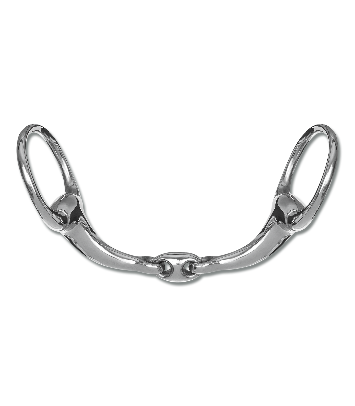 Waldhausen Waldhausen wędzidło anatomiczne oliwkowe podwójnie łamane 24h