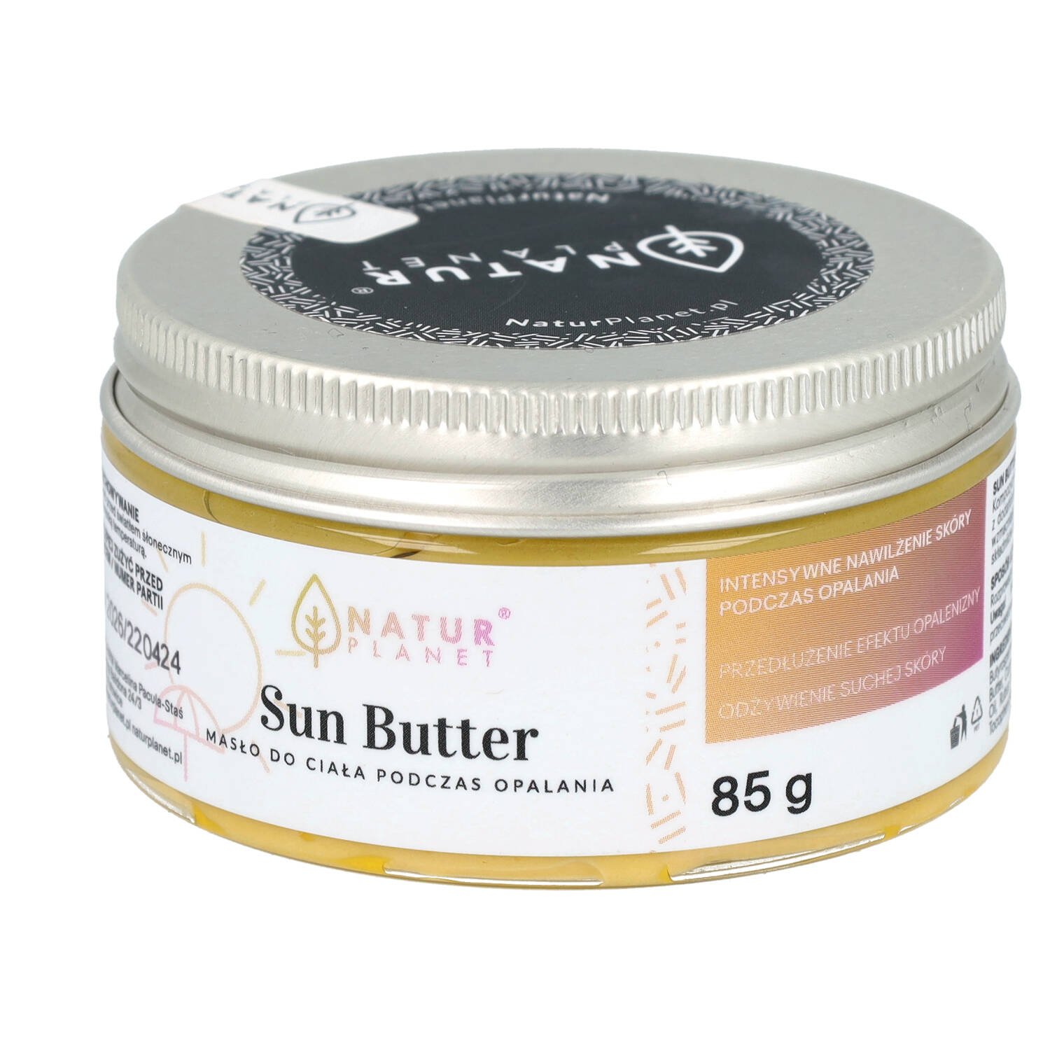 Natur planet - sun butter masełko do opalania, 100 ml