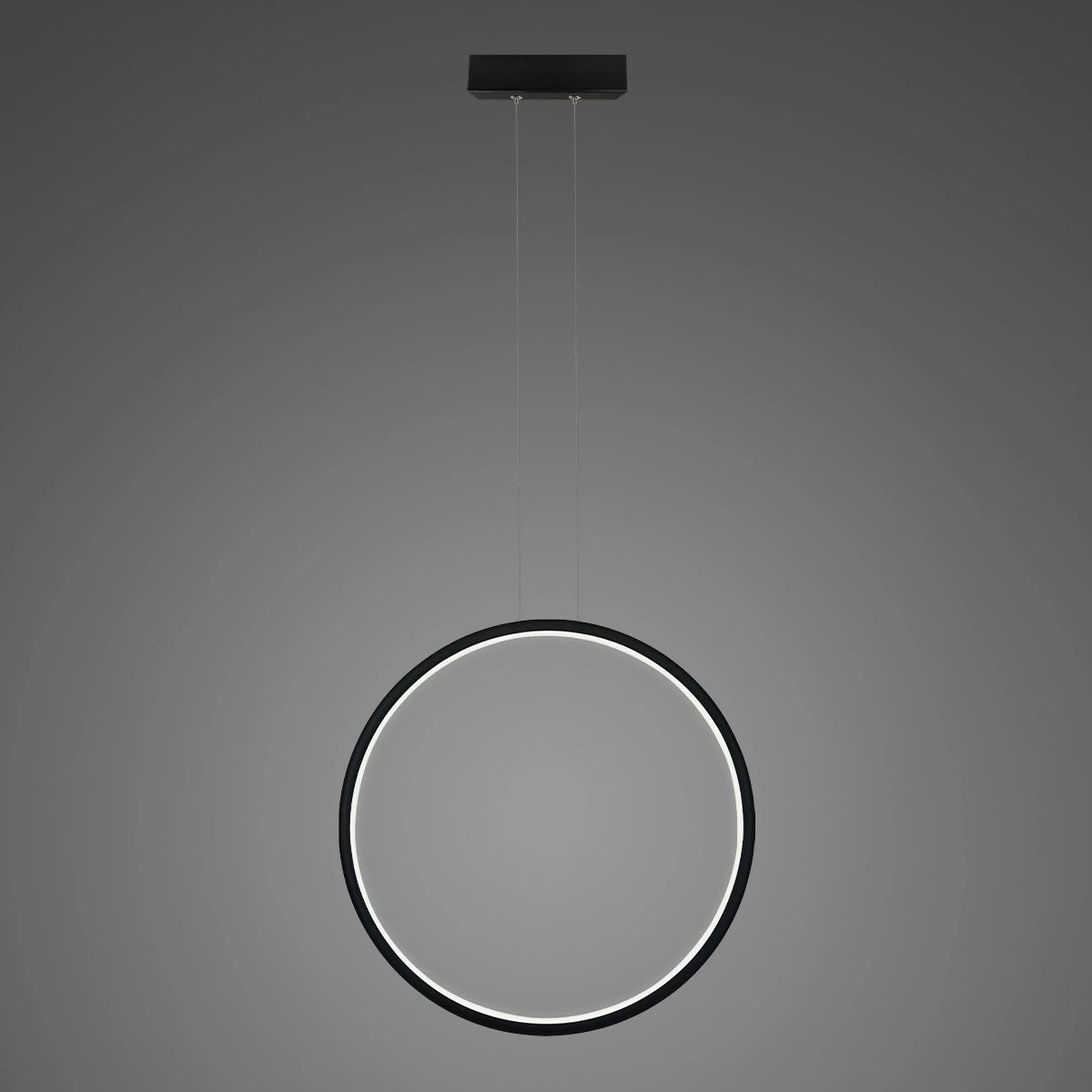 Altavola Design Ledowe Okręgi lampa wisząca 1x32W LED czarna LA073/X_60_in_3k_32W_black