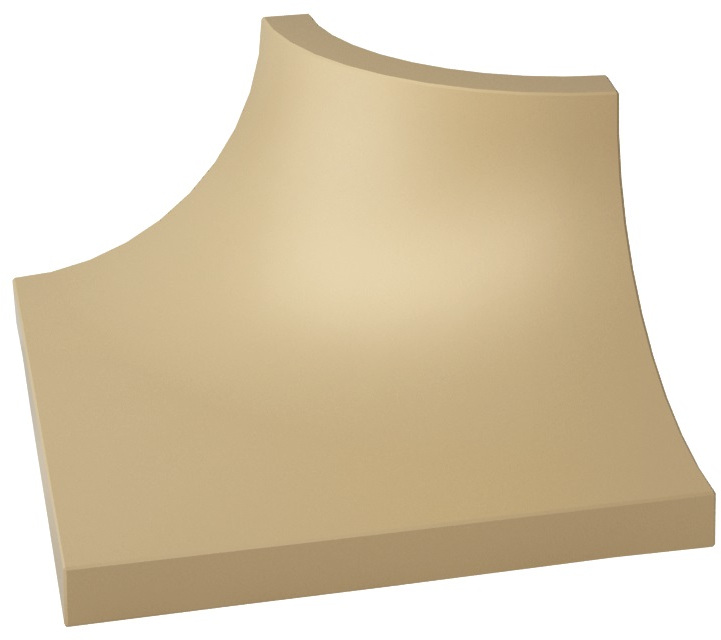 Paradyż Gamma kształtka 3x4 cm C beżowy mat