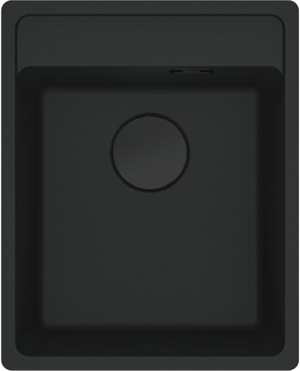 Franke Maris zlewozmywak granitowy 51x41 cm czarny 114.0693.517