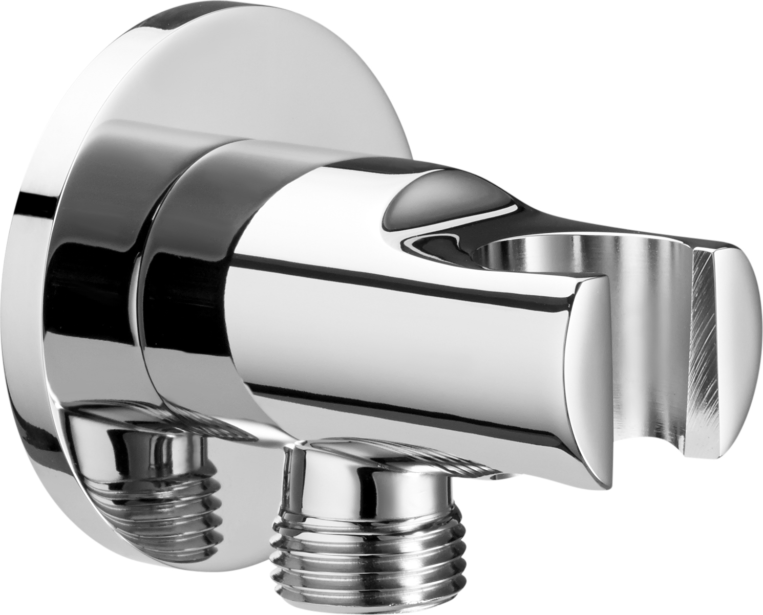 Roca Round Aqua przyłącze kątowe z uchwytem chrom A5B5250C00 - Wysyłka w 24h