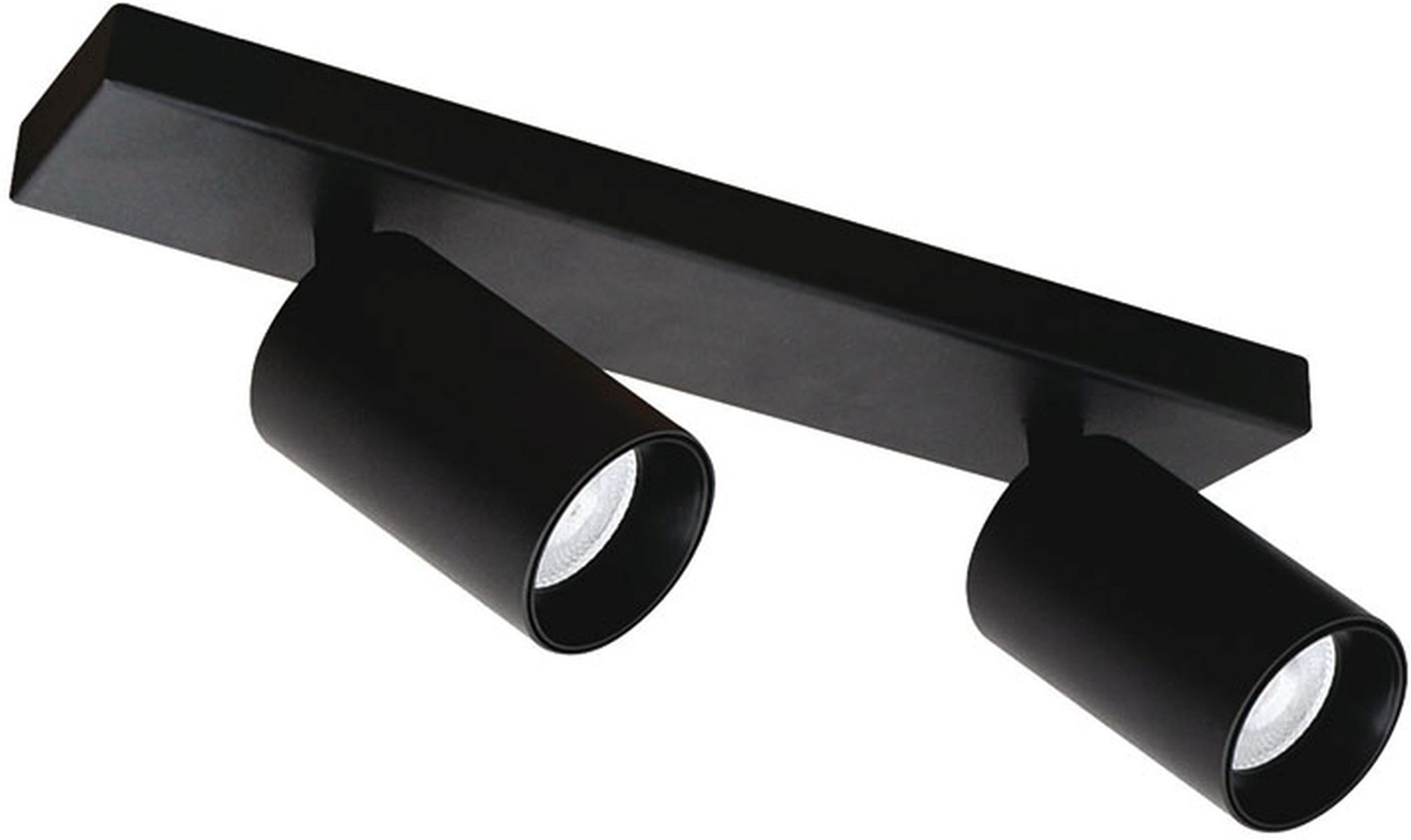 Viokef Stage lampa podsufitowa 2x13W czarna 4259701