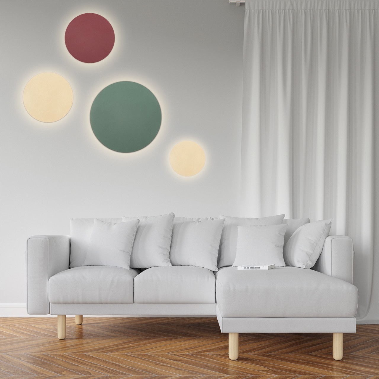 Argon Oregon Plus kinkiet 1x3W LED zielony 8323