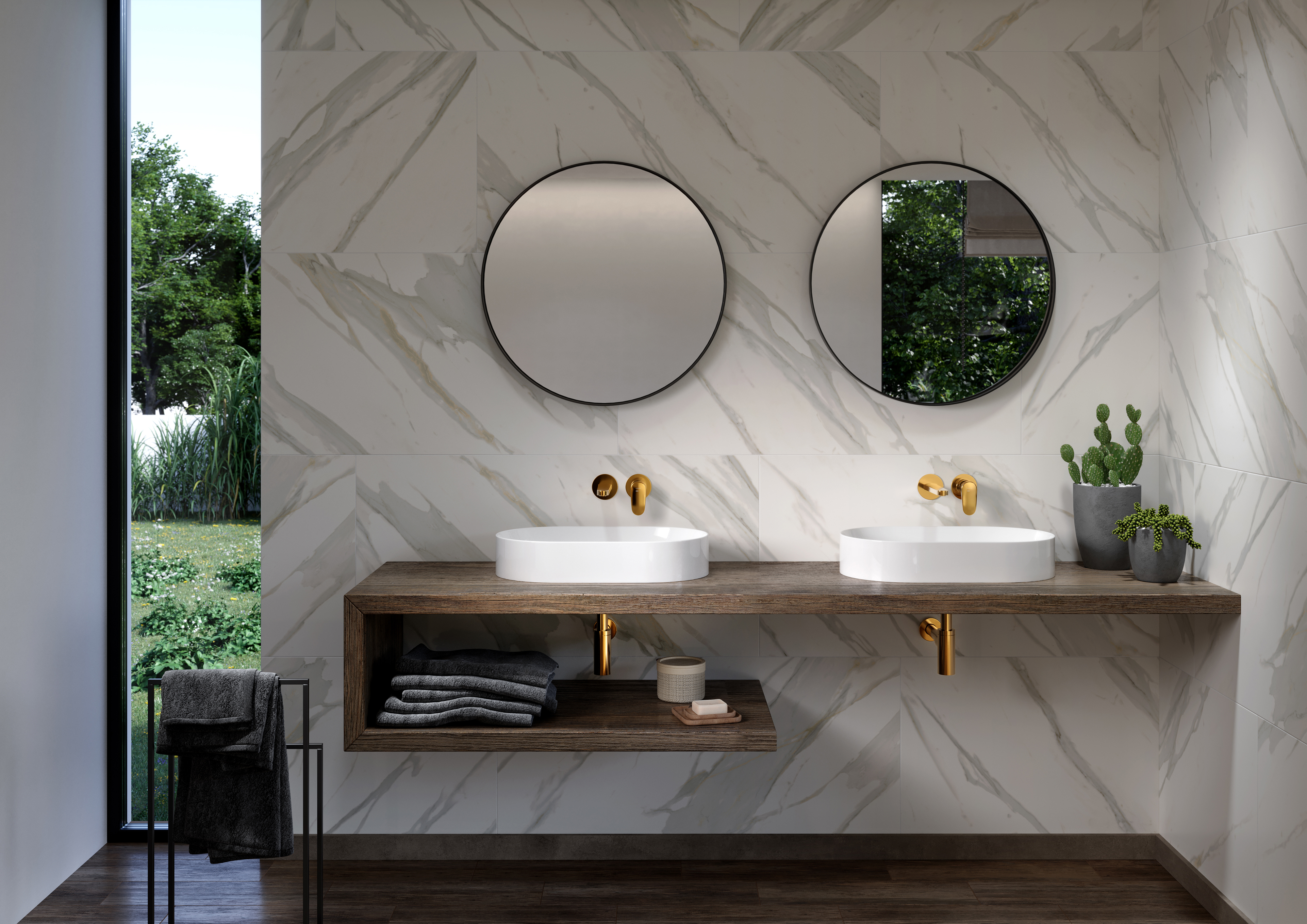 Cersanit Inverto syfon umywalkowy butelkowy okrągły złoty S951-714