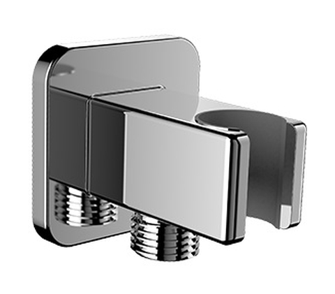 Omnires przyłącze kątowe z uchwytem chrom 8815CR - Wysyłka w 24h