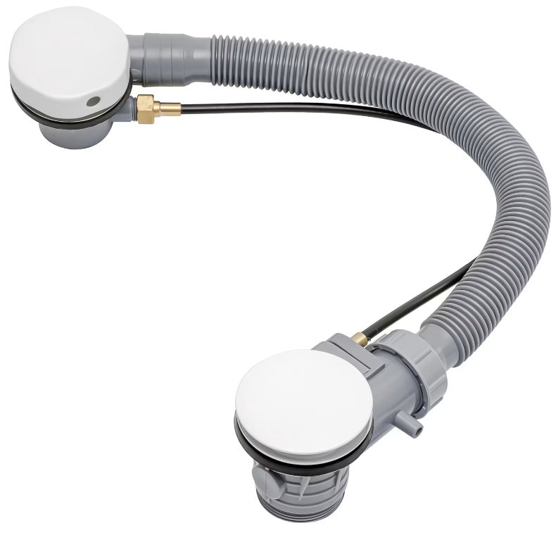 Kronenbach Krontec zestaw wykończeniowy syfonu biały 605904 KB - Wysyłka w 24h