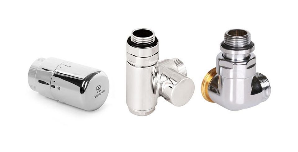 Terma zestaw trójosiowy termostatyczny prawy chrom WRZTCG5-CR