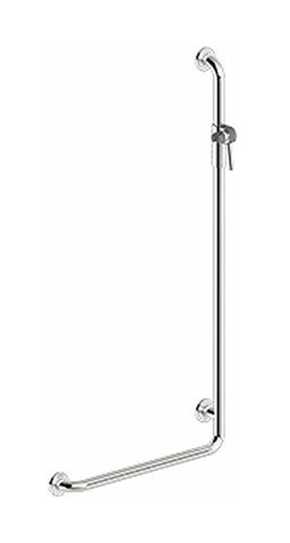 Koło Lehnen Concept Pro poręcz prysznicowa 120x60 cm jednoramienna prawa chrom L60235100