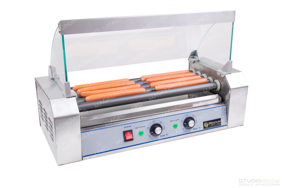 Teflonowy rolkowy podgrzewacz do parówek - 5 rolek