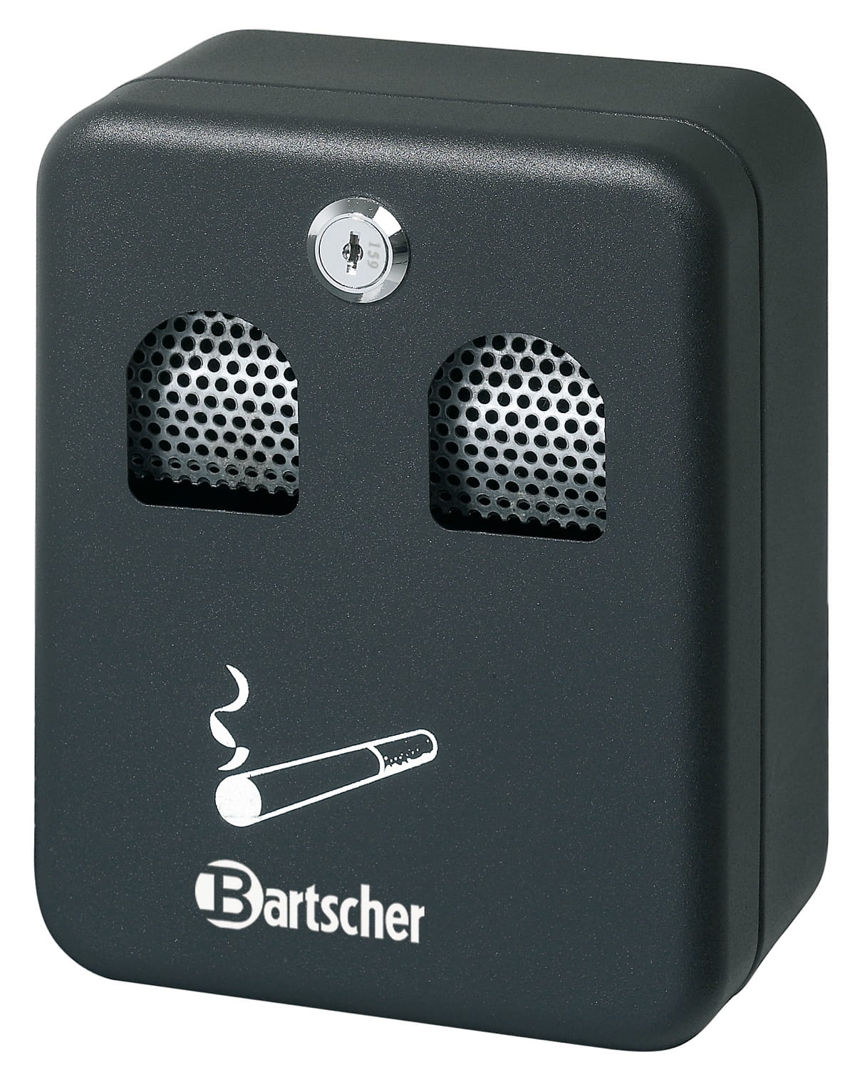 Popielniczka ścienna solidna stalowa