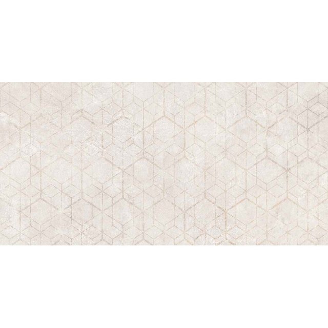 Płytka ścienna LIV TERRIA ivory geo decor mat 29,8x59,8 gat. I